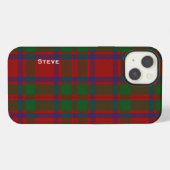 MacIntosh Clan Tartan Schotse Ruit iPhone Hoesje (Achterkant horizontaal)