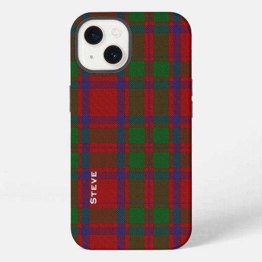 MacIntosh Clan Tartan Schotse Ruit iPhone Hoesje (Achterkant)