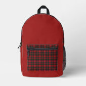 MacIntosh moderne Schotse clan Tartan Bedrukte Rugzak (Voorkant)
