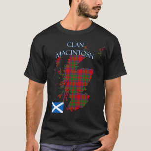 MacIntosh Scottish Clan Tartan Schotland T-shirt
