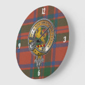 MacIntosh Tartan & Badge Grote Klok (Hoek)