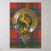 MacIntosh Tartan & Badge Poster (Voorkant)