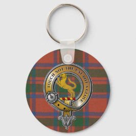 MacIntosh Tartan & Badge Sleutelhanger