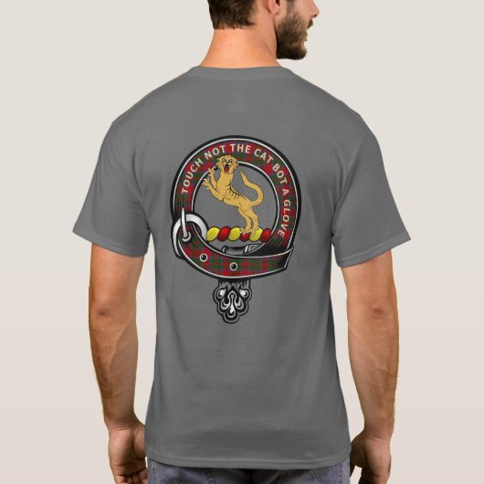 MacIntosh Tartan Clan Badge T-shirt (Achterkant)