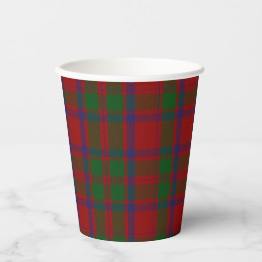 MacIntosh Tartan Plaid papieren bekers (Voorkant)