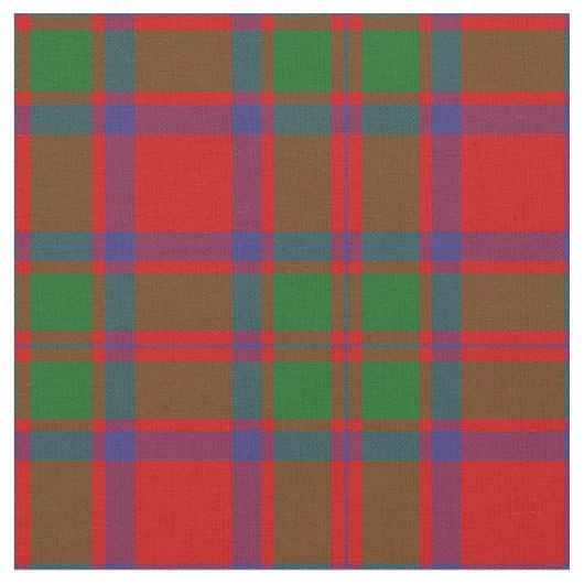 MacIntosh Tartan Print Stof (Close Up)