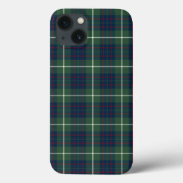 MacIntyre Clan Green Hunting Tartan iPhone 13 Hoesje