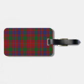 MacIntyre Clan Tartan Bagagelabel (Achterkant horizontaal)