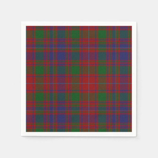 MacIntyre Clan Tartan Papier Napkins Servet (Voorkant)