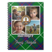 MacIntyre familie foto collage Notitieboek (Voorkant)