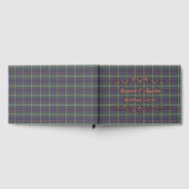 MacIntyre Hunting Modern Original Scottish Tartan Gastenboek (Volledig)