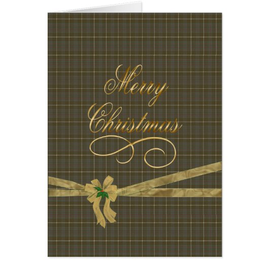 MacIntyre Hunting Weathered Tartan Kerstmis (Voorkant)