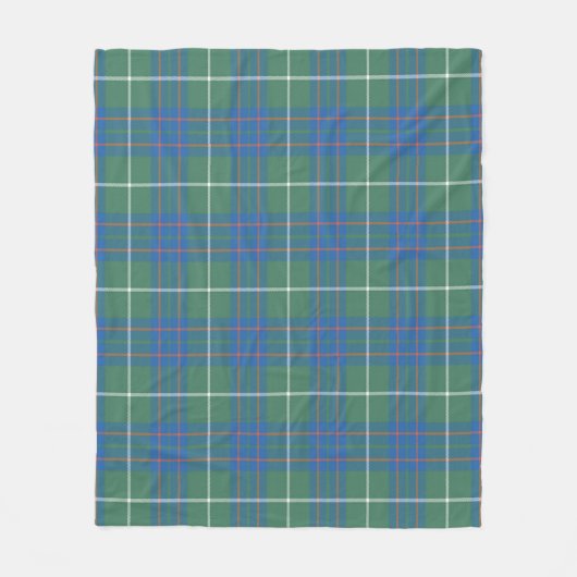 MacIntyre Jacht Ancient Plaid Fleece Deken (Voorkant)