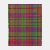 MacIntyre Of Glenorchy Paarse Plaid Fleece Deken (Voorkant)