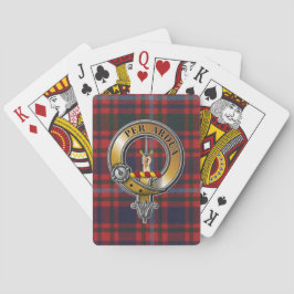 MacIntyre Tartan & Badge Pokerkaarten