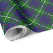 MacIntyre tartan green blue plaid Cadeaupapier (Rol Hoek)