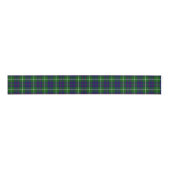 MacIntyre tartan green blue plaid Grosgrain Lint (Voorkant)