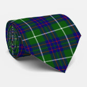 MacIntyre tartan green blue plaid Stropdas (Opgerold)