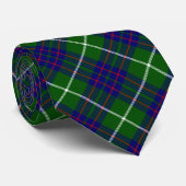 MacIntyre tartan green blue plaid Stropdas (Opgerold)