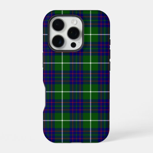 MacIntyre tartan groen blauw geruit iPhone Hoesje (Achterkant)