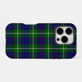 MacIntyre tartan groen blauw geruit iPhone Hoesje (Achterkant horizontaal)