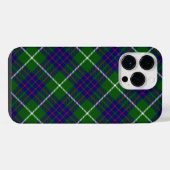 MacIntyre tartan groen blauw geruit iPhone Hoesje (Achterkant horizontaal)