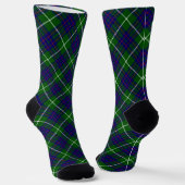 MacIntyre tartan groen blauw geruit Sokken (Gebogen)