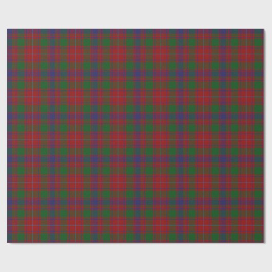 MacIntyre Tartan Pset Wrapping Paper Cadeaupapier (Vlak)
