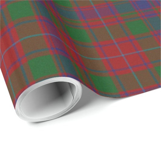 MacIntyre Tartan Pset Wrapping Paper Cadeaupapier (Rol Hoek)
