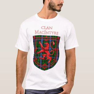 MacIntyre Tartan Scottish Play Lion Rampant T-shirt