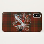 MacIver Tartan Lion Case-Mate iPhone Case (Achterkant (horizontaal))
