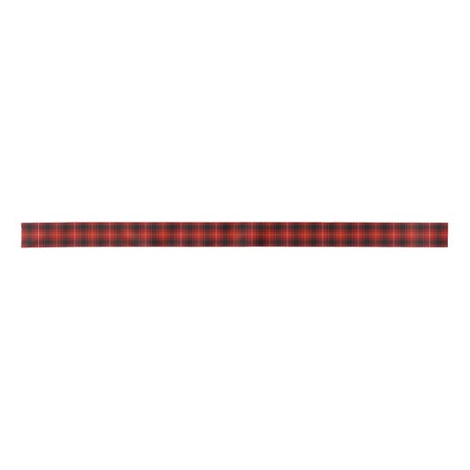 MacIver Tartan Satijnen Lint (Voorkant)