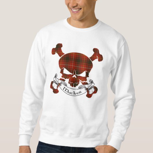 MacIver Tartan Skull Trui (Voorkant)