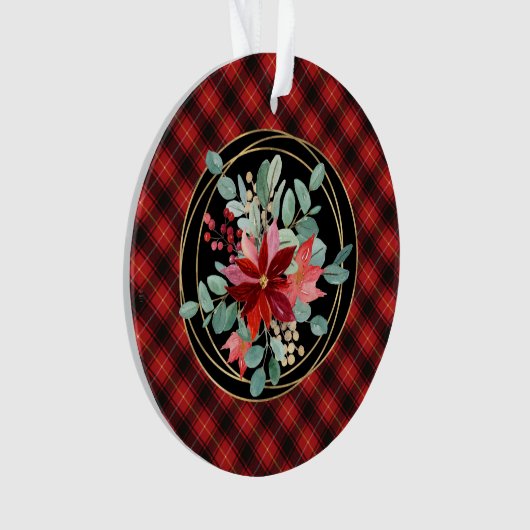 MacIvor Modern Original Scottish Tartan Ornament (voorkant)
