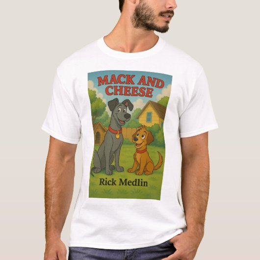 Mack and Cheese Heren T-Shirts (Voorkant)