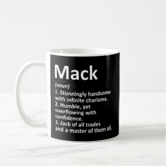 Mack Definition Gepersonaliseerde Naam Koffiemok