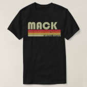 MACK Gift Name Personalized Funny Retro  Bi T-shirt (Design voorkant)