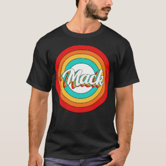 Mack naam Shirt Mack Circle