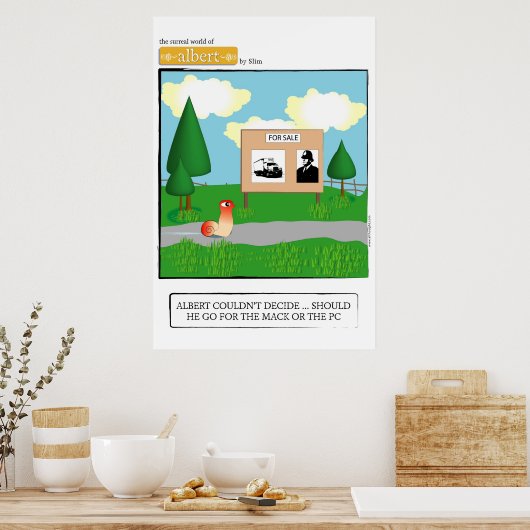 Mack of PC Poster (Keuken)