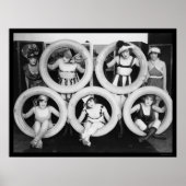 Mack Sennett Bathing Beauties 1922 Poster (Voorkant)