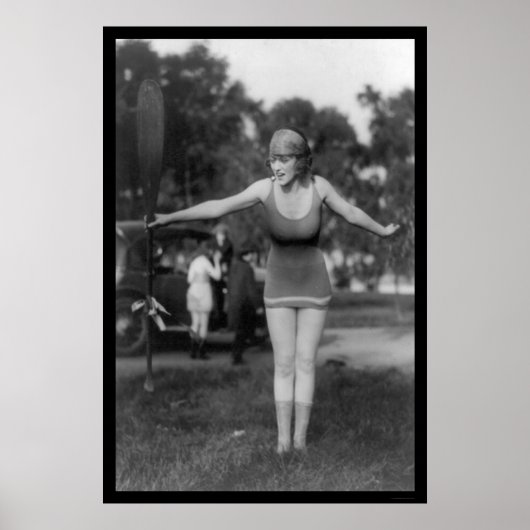 Mack Sennett Bathing Beauty 1915 Poster (Voorkant)