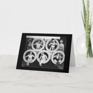 Mack Sennett die Schoonheden 1922 baden Kaart