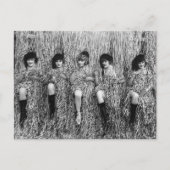 Mack Sennett Girls, 1918 Briefkaart (Voorkant)