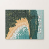 Mackay Australië Travel Art Vintage Legpuzzel (Horizontaal)