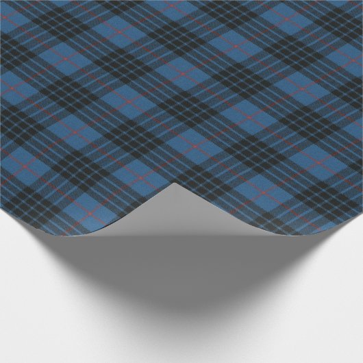 MacKay Blue Ancient Original Scottish Tartan Cadeaupapier (Hoek)