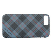 MacKay Blue Clan Tartan Scottish Pset Case-Mate iPhone Case (Achterkant (Horizontaal))