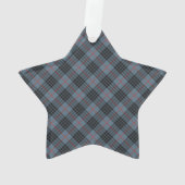 MacKay Blue Clan Tartan Scottish Pset Ornament (achterkant)