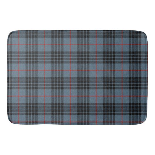MacKay Blue Tartan Pset Scottish Pattern Badmat (Voorkant)