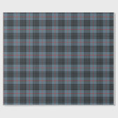 MacKay Blue Tartan Pset Scottish Pattern Cadeaupapier (Vlak)