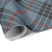 MacKay Blue Tartan Pset Scottish Pattern Cadeaupapier (Rol Hoek)